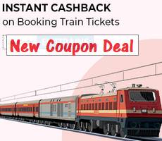 EaseMyTrip Book Train Ticket at 10% Cashback +6% Amazon Pay Cashback