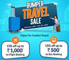 EaseMyTrip RuPay Card Coupon Get 15% Off on Flights or Buses Ticket Booking