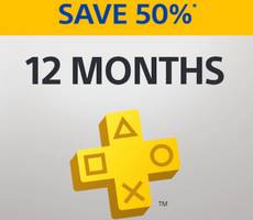 Get PlayStation Plus 12 Month Membership at Flat 50% OFF at Rs 1499
