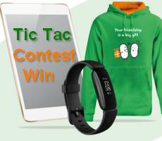 Tic Tac Contest Win Tablets Fitness Band Hoodie Gaana Plus Daily -How To Claim