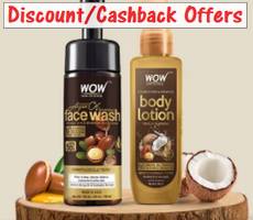 WOW Skin Science Get Free Caffeine Serum +Bathing Bar Worth Rs 724 On Order of Rs 398