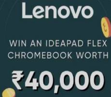 CRED Jackpot Win Lenovo Laptop or 5000 OFF on Slim 5 Pro and Yoga Laptops
