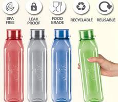 Buy Milton Prime 1000 Pet Water Bottle Set of 5 at Rs 409 Lowest Price Amazon Deal