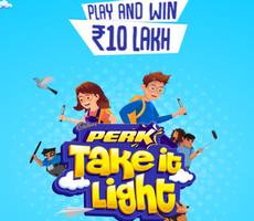Cadbury Perk Take It Light Play Game Win OTT Subscription, 10 Lakh, Vouchers -How To