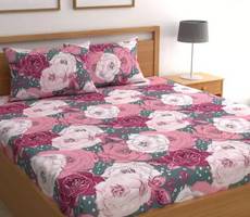 Flat 85% OFF on Chhavi India 3D Bedsheets Starting from Rs 180 Flipkart Lowest Price Sale