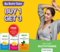 Oziva Buy 1 Get 3 FREE Sale on All Products Health Nutrition Beauty Etc