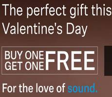 Sennheiser Buy 1 Get 1 Free Valentine's Day Special Sale