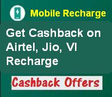 Airtel Jio VI Rs 30 Cashback on Recharge of 179 with Slice Card