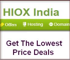 Buy a .in Domain Name at Rs 19 Lowest Price Deal at HIOX India -Loot Offer
