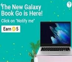 Flipkart Galaxy Book Go Challenge Earn 5 SuperCoins -How To