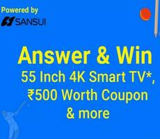 Flipkart Sansui Quiz Play to Win 55 inch 4k Smart TV or Rs 500 Off Coupon