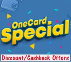OneCard Spent 2500 or 10000 Get 5% Value Back -Buy Gift Voucher etc