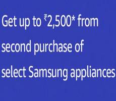 Samsung Home Loyalty Program Get Rs 2500 Off on 2nd Purchase +Upto 3000 Off Coupons