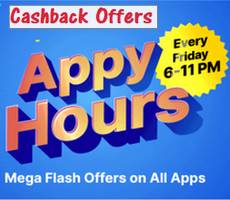 Paytm Appy Hours 6PM-11PM Get 10-12% Cashback on Uber, Bigbasket, Swiggy, 1MG, Hotstar, etc