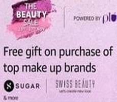 Amazon Offer Free Gifts on Buying Beauty Products -Full List