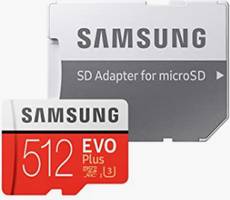 Buy Samsung EVO Plus 512GB microSDXC UHS-I U3 Card at Rs 3600 -Amazon Lowest Price Deal
