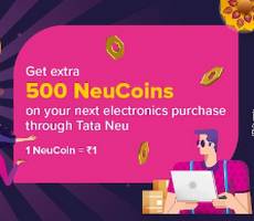 TataNeu Get 500 NeuCoins on Electronics Order of Rs 1000 -How To