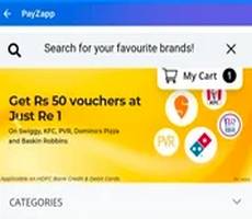 Payzapp New App Get Rs 50 Vouchers At Rs 1 Loot Deal