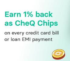 CheQ App Launch Offer 1% Cashback on Credit Card Bill Payment Via Referral Link