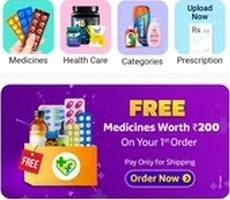 Flipkart Health+ FREE Rs 200 Medicines Deal For New Users -How To Get Offer