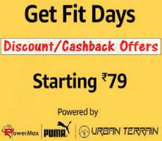 Amazon Get Fit Days Upto 70% Off +Extra 10% Off Card Deals