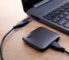 Buy Western Digital 1TB Elements Portable SSD at Rs 6145 Lowest Price Amazon Deal