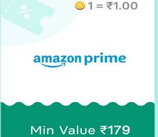 CheQ App Get Amazon Prime Yearly Membership at 1499 Chips How To Claim Redeem