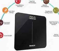 Buy beatXP Gravity Elite Digital Weighing Scale at Rs 279 Lowest Price Amazon Deal