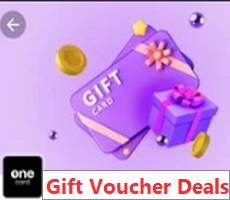OneCard Deal 5% Valueback on Amazon Shopping Gift Card Voucher Purchase