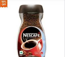 Swiggy Instamart Loot Nescafe Coffee Classic or Gold at 50% OFF Deals