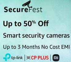 Amazon Security Camera Fest Upto 50% Off +Bank Deals Lowest Price Offers