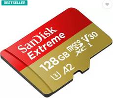 Buy SanDisk Extreme microSD UHS I Card 128GB at Rs 999 Lowest Price Amazon Deal