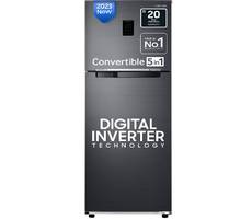 Buy Samsung 301 L Double Door 3 Star Convertible Refrigerator at Rs 31740 Lowest Price Flipkart Sale