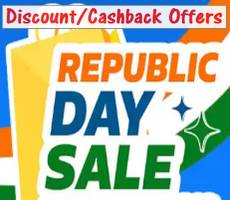 Flipkart Republic Day Sale Deals +10% Off Bank Cards Offer Detail
