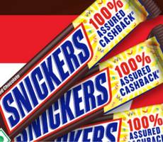 Snickers 100% Assured Cashback Deal How to Claim -Full Details